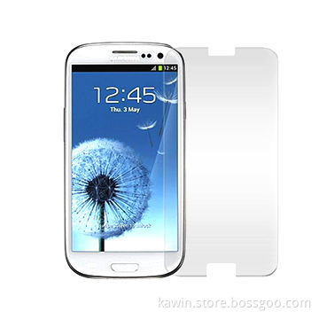 Tempered Glass Screen Protector for Samsung Galaxy S3/I9300, 0.3mm/2.5D/9H Hardness, Japan Glass